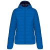 Kariban KA6111 női könnyű kapucnis párnázott dzseki - Light Royal Blue