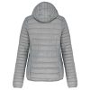 Kariban KA6111 női könnyű kapucnis párnázott dzseki - Marl Silver