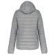Kariban KA6111 női könnyű kapucnis párnázott dzseki - Marl Silver