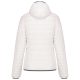 Kariban KA6111 női könnyű kapucnis párnázott dzseki - White