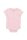 Kariban KA831 bébi pamut rövid ujjú body - Pale Pink