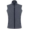 Kariban KA906 Melodie női mikropolár mellény - French Navy Heather