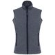 Kariban KA906 Melodie női mikropolár mellény - French Navy Heather