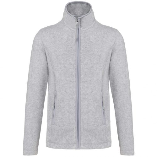 Kariban KA907 Maureen női cipzáros mikropolár dzseki - Ash Heather