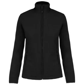   Kariban KA907 Maureen női cipzáros mikropolár dzseki - Black