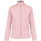 Kariban KA907 Maureen női cipzáros mikropolár dzseki - Pale Pink
