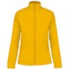 Kariban KA907 Maureen női cipzáros mikropolár dzseki - Yellow