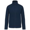 Kariban KA9102 uniszex cipzáras mikropolár dzseki - Navy