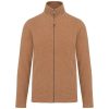 Kariban KA911 Falco  cipzáros mikropolár dzseki - Camel Heather