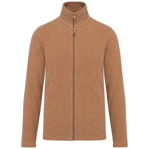 Kariban KA911 Falco  cipzáros mikropolár dzseki - Camel Heather