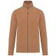 Kariban KA911 Falco  cipzáros mikropolár dzseki - Camel Heather