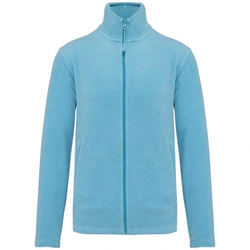 Kariban KA911 Falco  cipzáros mikropolár dzseki - Cloudy Blue Heather