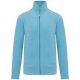 Kariban KA911 Falco  cipzáros mikropolár dzseki - Cloudy Blue Heather