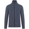Kariban KA911 Falco  cipzáros mikropolár dzseki - French Navy Heather