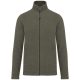 Kariban KA911 Falco  cipzáros mikropolár dzseki - Green Marble Heather