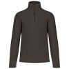 Kariban KA912 Enzo cipzáras nyakú mikropolár dzseki - Dark Grey