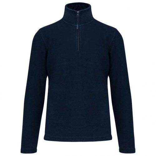 Kariban KA912 Enzo cipzáras nyakú mikropolár dzseki - Navy