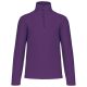 Kariban KA912 Enzo cipzáras nyakú mikropolár dzseki - Purple