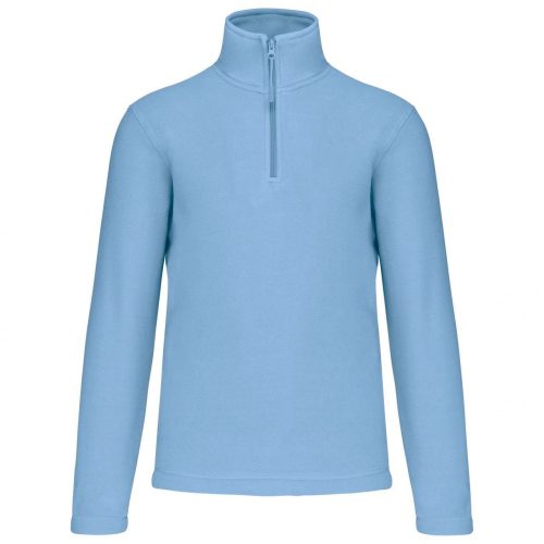 Kariban KA912 Enzo cipzáras nyakú mikropolár dzseki - Sky Blue