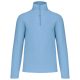 Kariban KA912 Enzo cipzáras nyakú mikropolár dzseki - Sky Blue