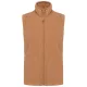 Kariban KA913 Luca férfi mikropolár mellény - Camel Heather