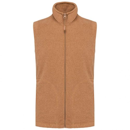 Kariban KA913 Luca férfi mikropolár mellény - Camel Heather