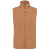 Kariban KA913 Luca férfi mikropolár mellény - Camel Heather