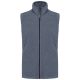 Kariban KA913 Luca férfi mikropolár mellény - French Navy Heather