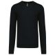 Kariban KA965 férfi v-nyakú pulóver - Black
