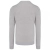 Kariban KA965 férfi v-nyakú pulóver - Grey Melange