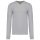 Kariban KA965 férfi v-nyakú pulóver - Grey Melange