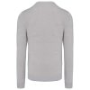 Kariban KA965 férfi v-nyakú pulóver - Grey Melange