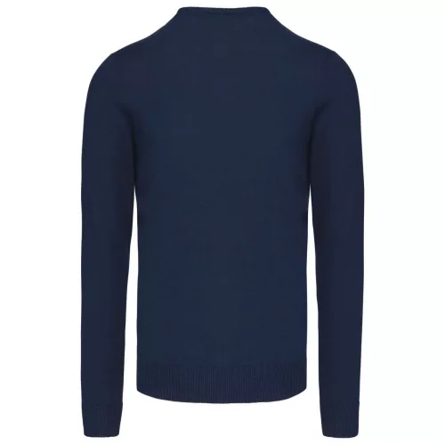 Kariban KA965 férfi v-nyakú pulóver - Navy