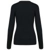 Kariban KA966 női v-nyakú pulóver - Black