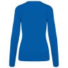 Kariban KA966 női v-nyakú pulóver - Light Royal Blue