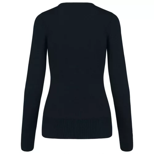 Kariban KA966 női v-nyakú pulóver - Navy
