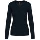 Kariban KA966 női v-nyakú pulóver - Navy
