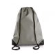Kimood KI0104 uniszex zsinóros hátizsák - Light Grey
