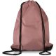 Kimood KI0104 uniszex zsinóros hátizsák - Light Marsala