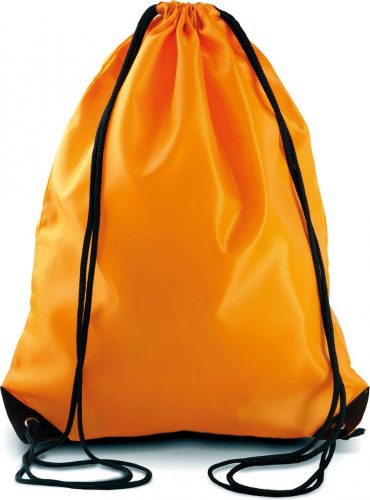 Kimood KI0104 uniszex zsinóros hátizsák - Orange