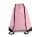 Kimood KI0104 uniszex zsinóros hátizsák - Pink