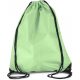 Kimood KI0104 uniszex zsinóros hátizsák - Pistachio Green