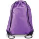 Kimood KI0104 uniszex zsinóros hátizsák - Purple