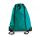 Kimood KI0104 uniszex zsinóros hátizsák - Turquoise