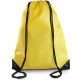 Kimood KI0104 uniszex zsinóros hátizsák - Yellow