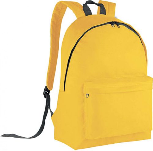 Kimood KI0130 Classic hátizsák - Yellow/Dark Grey