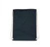 Kimood KI0139 Organic pamut zsinóros hátizsák - Navy Blue