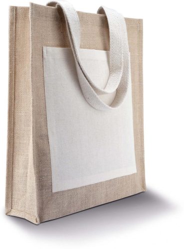 Kimood KI0221 JUTE SHOPPER BAG U
