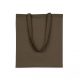 Kimood KI0223 pamut vászontáska - Dark Khaki