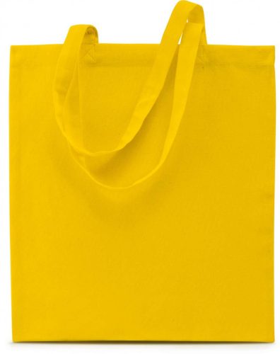 Kimood KI0223 pamut vászontáska - Yellow